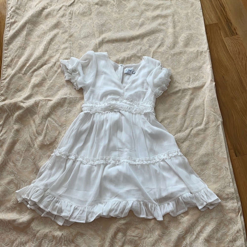 Princess Polly white mini dress